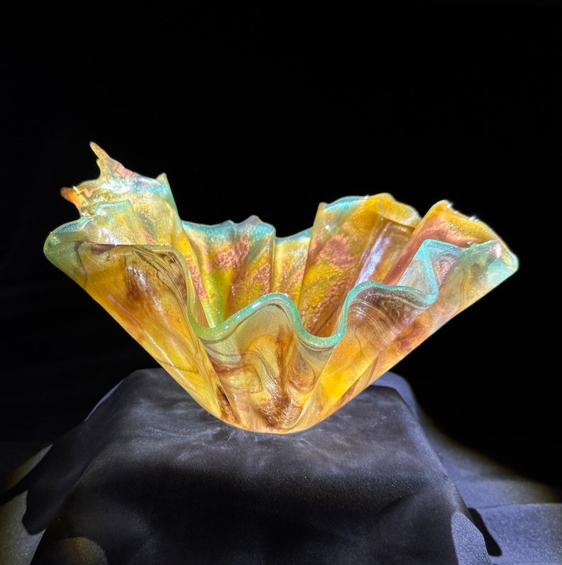 Pretty Coppery Vase