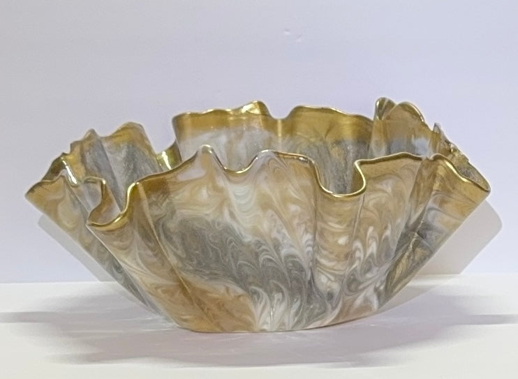 Golden Medium Bowl