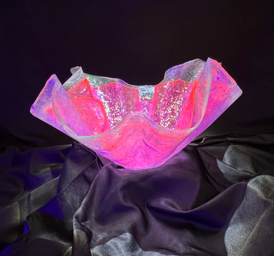 Double Neon Sparkly Centerpiece