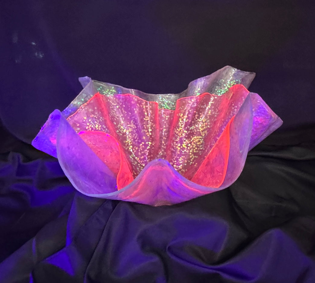 Double Neon Sparkly Centerpiece