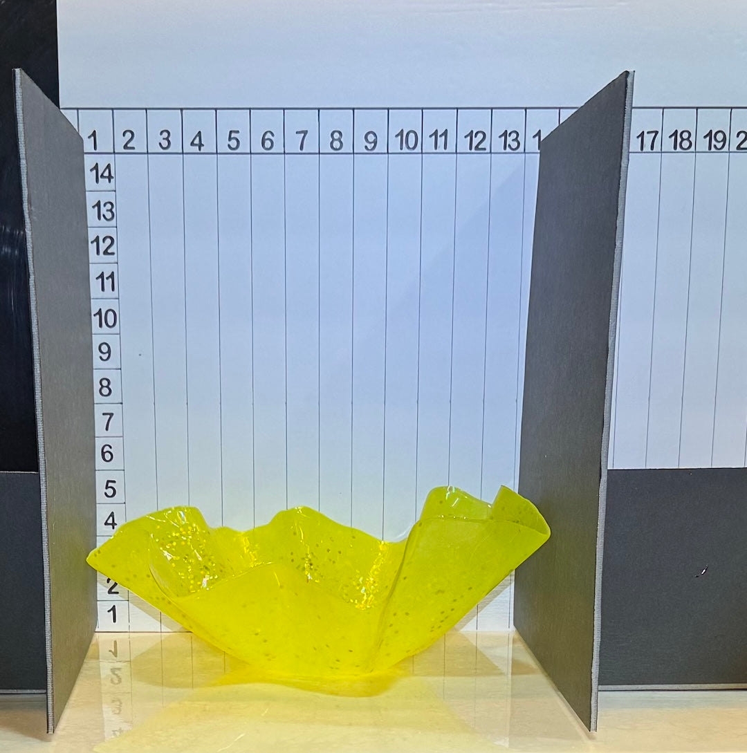 Bright Neon Yellow Bowl