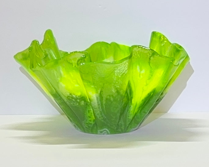 Amazing Burst of Green Medium Vase