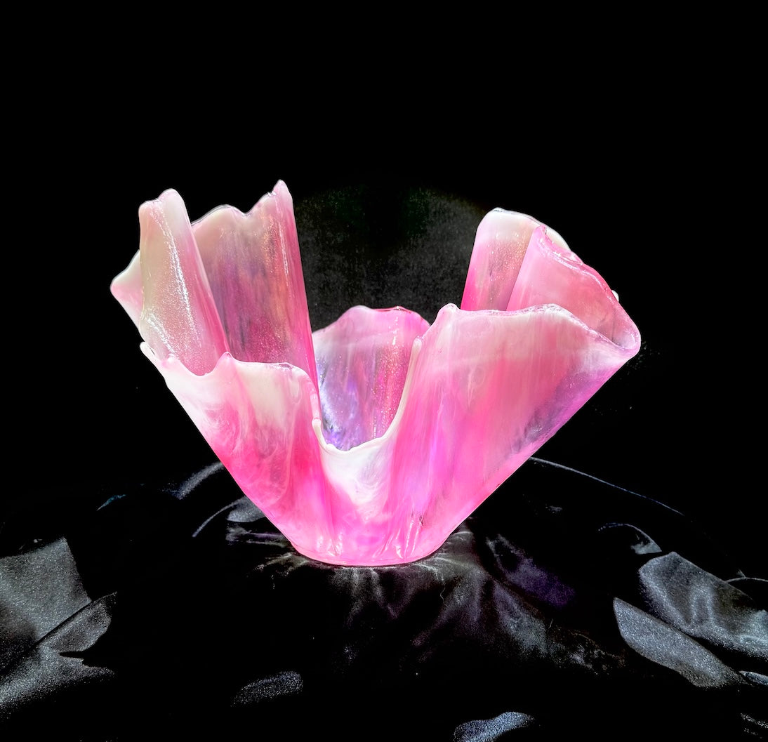 Bright Hot Pink Large Vase