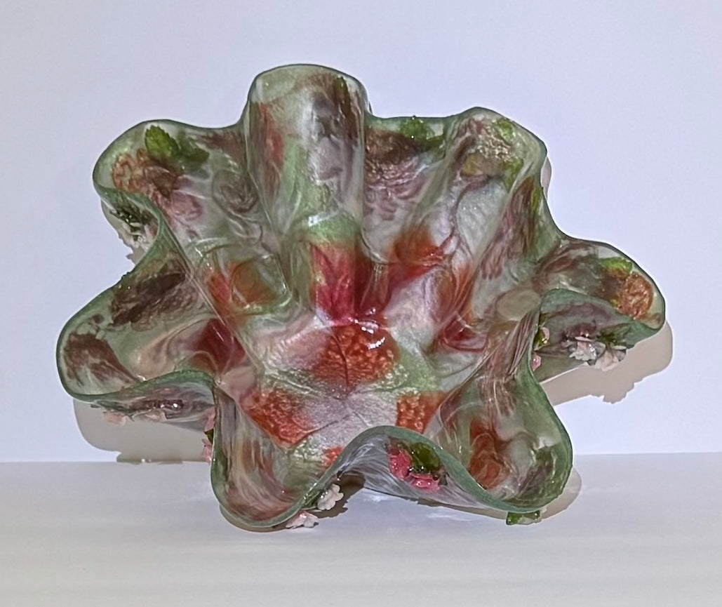 Scarlett & Sage Green Floral Vase