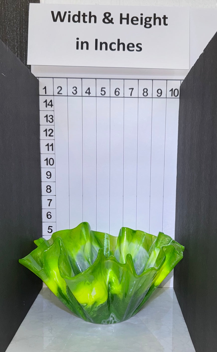 Amazing Burst of Green Medium Vase