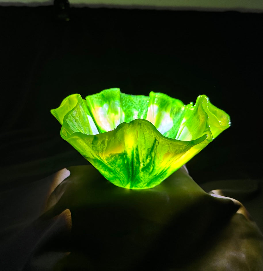 Amazing Burst of Green Medium Vase
