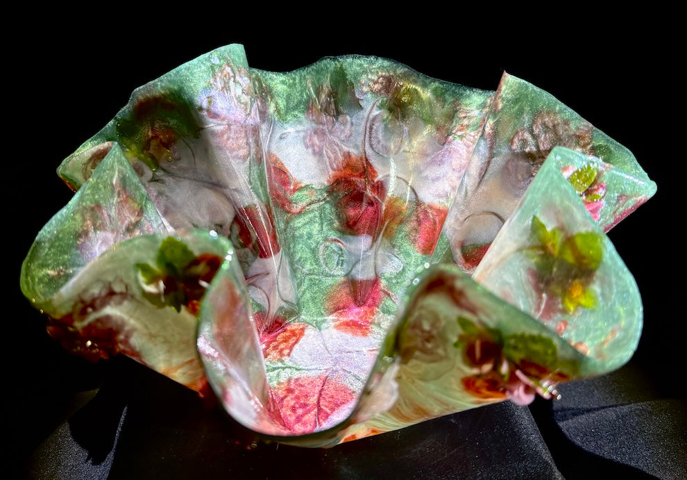 Scarlett & Sage Green Floral Vase
